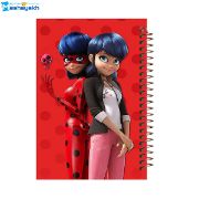 تصویر  دفتر مشق 60 برگ مشایخ طرح دختر کفشدوزکی (LADYBUG) کد MN106 (2009)