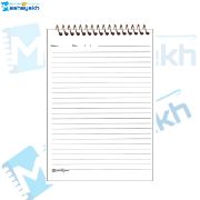 تصویر  دفتر یادداشت 60 برگ مشایخ طرح کتابخانه کد DUB494 