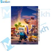 تصویر  دفتر مشق 60 برگ مشایخ طرح ماینکرافت (MINECRAFT) کد MN131 (2059)