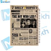تصویر  دفتر طراحی 40 برگ مشایخ طرح هری پاتر (HARRYPOTTER)  مدل اسکرپ بوک کد  DSC134 (SD02)