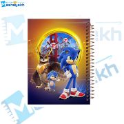 تصویر  دفتر مشق 60 برگ مشایخ طرح سونیک (SONIC) کد MN197 (2038)