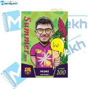 تصویر  پوستر مشایخ طرح پدری (بارسلونا) مدل فوتبالی کد K264