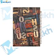 تصویر  دفتر لغت 100 برگ مشایخ طرح حروف انگلیسی کد VL118 (9020)