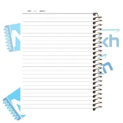 تصویر  دفتر مشق 100 برگ مشایخ طرح کاکتوس مدل بغلم کن کد YN142
