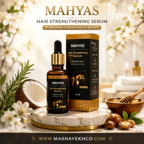 سرم تقویت مو سر معجزه Mahyas محرک رشد و ضد ریزش مو ۳۰ میل