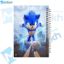 تصویر  دفتر مشق 100 برگ مشایخ طرح سونیک (SONIC) کد YN116 