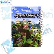 تصویر  دفتر زبان 60 برگ مشایخ طرح ماینکرافت (MINECRAFT) کد MLA102 (1955)