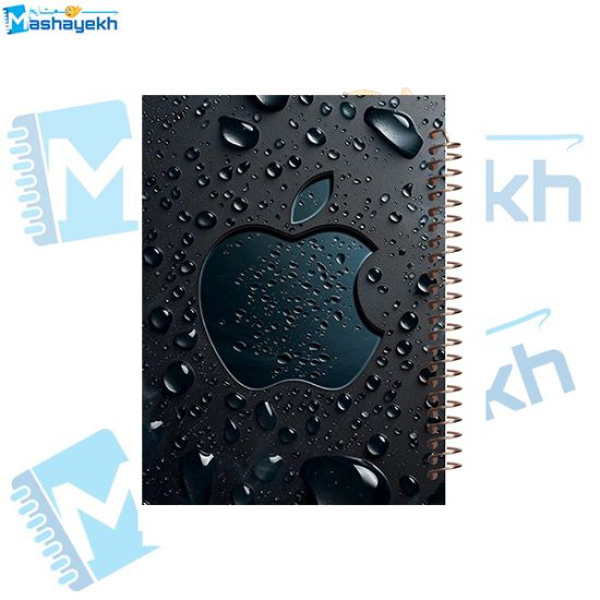 تصویر  دفتر مشق 60 برگ مشایخ طرح اپل کد MN412 