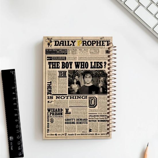 تصویر  دفتر طراحی 40 برگ مشایخ طرح هری پاتر (HARRYPOTTER)  مدل اسکرپ بوک کد  DSC134 (SD02)