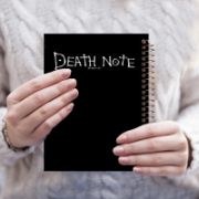تصویر  دفتر طراحی و اسکرپ بوک 40 برگ مشایخ طرح دث نوت (DEATHNOTE) مدل انیمه کد PSC105 (JA9)