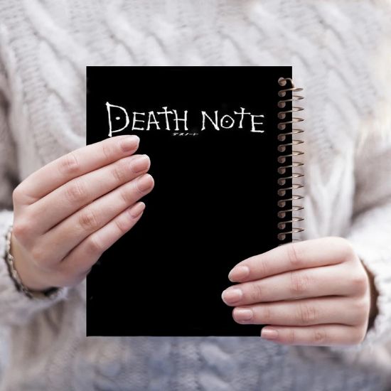 تصویر  دفتر طراحی و اسکرپ بوک 40 برگ مشایخ طرح دث نوت (DEATHNOTE) مدل انیمه کد PSC105 (JA9)