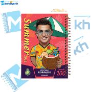 تصویر  دفتر لغت معنی فارسی 100 برگ مشایخ طرح رونالدو مدل فوتبالی کد VLF294