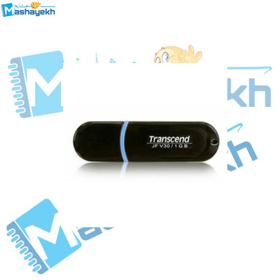 تصویر  فلش مموری ترنسند ( Transcend ) مدل JF V30 ظرفیت 1 گیگابایت ( 1GB)