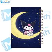 تصویر  دفتر مشق 60 برگ مشایخ طرح کرومی (KUROMI) کد MN454 