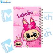 تصویر  دفتر مشق 60 برگ مشایخ طرح لبوبو (LABUBU) کد MN471 