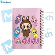 تصویر  دفتر نقاشی 60 برگ مشایخ طرح لبوبو (LABUBU) کد MC474 