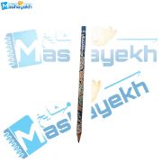 تصویر  مداد مشکی طرح دار آریا 