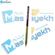 تصویر  مداد مشکی طرح دار آریا مدل کلاسیک