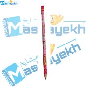 تصویر  مداد مشکی طرح دار آریا مدل سبد میوه