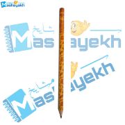 تصویر  مداد مشکی طرح دار آریا مدل زرافه
