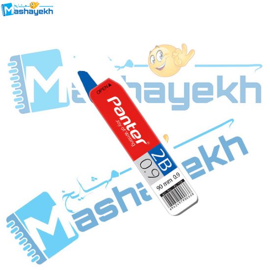 تصویر  نوک اتود 0.9 میلی متری پنتر مدل HI-POLYMER LEAD کد PL209