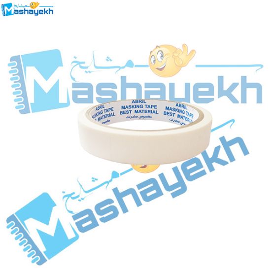 تصویر  چسب کاغذی 2 سانتی آپریل