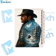 تصویر  دفتر مشق 100 برگ مشایخ طرح رد دد (RED DEAD) کد YN477 