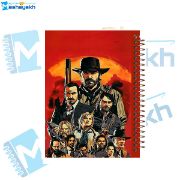 تصویر  دفتر مشق 100 برگ مشایخ طرح رد دد (RED DEAD) کد YN479 