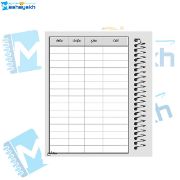 تصویر  دفتر لغت فارسی 100 برگ مشایخ طرح فضانورد کد VLF486