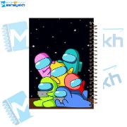 تصویر  دفتر مشق 100 برگ مشایخ طرح امانگ آس کد YN502