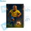 تصویر  دفتر مشق 100 برگ مشایخ طرح رونالدو نازاریو (R9) مدل فوتبالی کد YN534