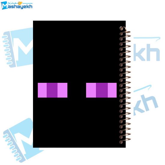 تصویر  دفتر مشق 100 برگ مشایخ طرح ماینکرافت (MINECRAFT) مدل اندرمن کد YN541