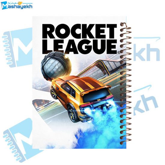 تصویر  دفتر مشق 100 برگ مشایخ طرح راکت لیگ (ROCKET LEAGUE) کد YN543