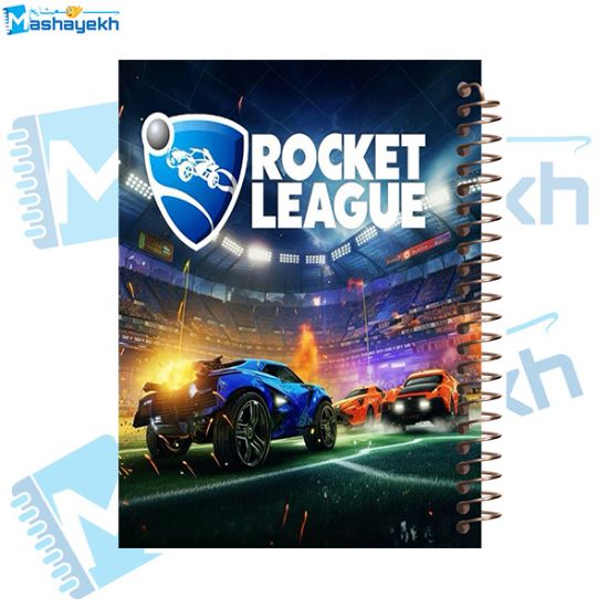 تصویر  دفتر مشق 100 برگ مشایخ طرح راکت لیگ (ROCKET LEAGUE) کد YN544 