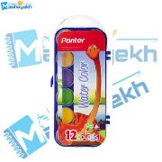 تصویر  آبرنگ 12 رنگ پنتر کد PWC 102
