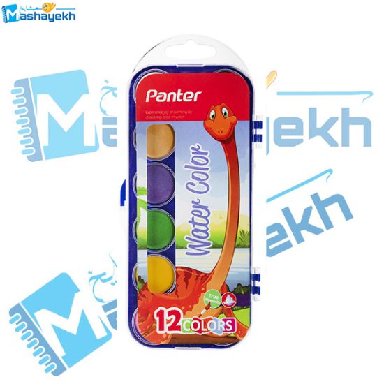 تصویر  آبرنگ 12 رنگ پنتر کد PWC 102
