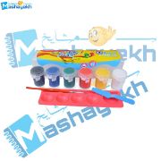 تصویر  گواش 6 رنگ آریا کد 4009
