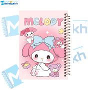 تصویر  دفتر مشق 100 برگ مشایخ طرح مای ملودی ( My Melody ) کد YN554