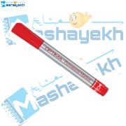 تصویر  ماژیک غیر وایتبرد قرمز کنکو مدل اپتیما سر تخت
