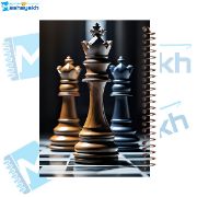 تصویر  دفتر مشق 60 برگ مشایخ طرح  شطرنج  ( Chess )کد MN573