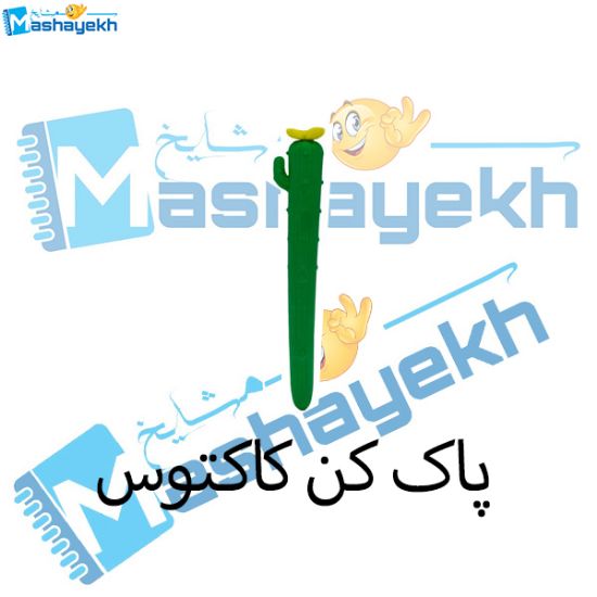 تصویر  پاک کن فانتزی طرح کاکتوس