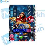 تصویر  دفتر مشق 100 برگ مشایخ طرح سونیک (SONIC) کد YN579