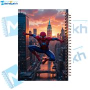 تصویر  دفتر مشق 100 برگ مشایخ طرح مرد عنکبوتی (اسپایدرمن) کد YN571