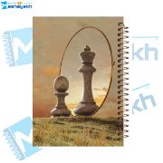 تصویر  دفتر مشق 100 برگ مشایخ طرح  شطرنج  ( Chess )کد YN575