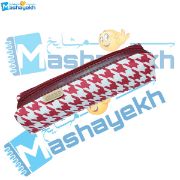 تصویر  جامدادی کپیتال مدل تک زیپ (سفید قرمز)