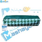 تصویر  جامدادی کپیتال مدل تک زیپ (سبز سفید)