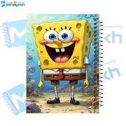 تصویر  دفتر مشق 60 برگ مشایخ طرح باب اسفنجی  ( SpongeBob )کد MN620