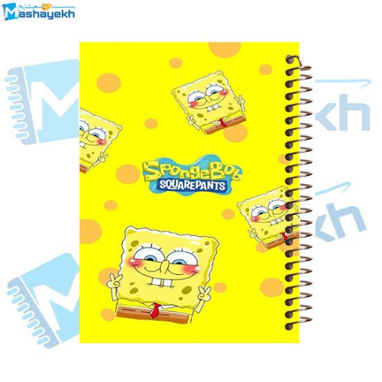 تصویر  دفتر مشق 60 برگ مشایخ طرح باب اسفنجی  ( SpongeBob )کد MN621