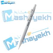 تصویر  مداد نوکی 0.7 میلی متری پنتر مدل متال ژاکت (METAL JACKAT) کد AMP10175  (نقره ای)