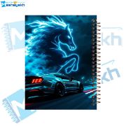 تصویر  دفتر مشق 100 برگ مشایخ طرح ماشین مدل فورد (FORD) کد YN641